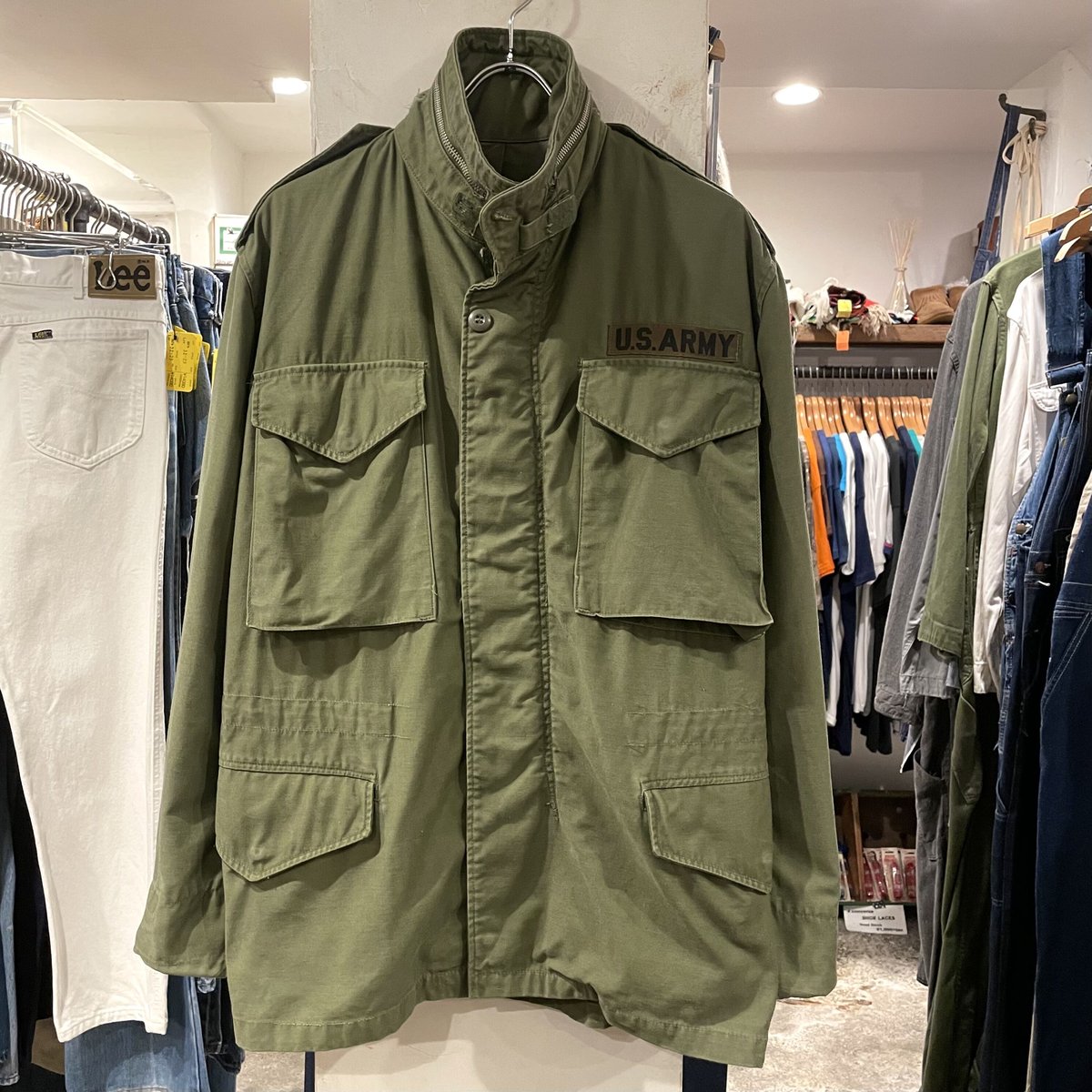 60s 米軍 実物　2nd M65 FIELD JACKET アルミ S−S 1960s US ARMY M65 Field Jacket / 2nd Edition / M-65 セカンド