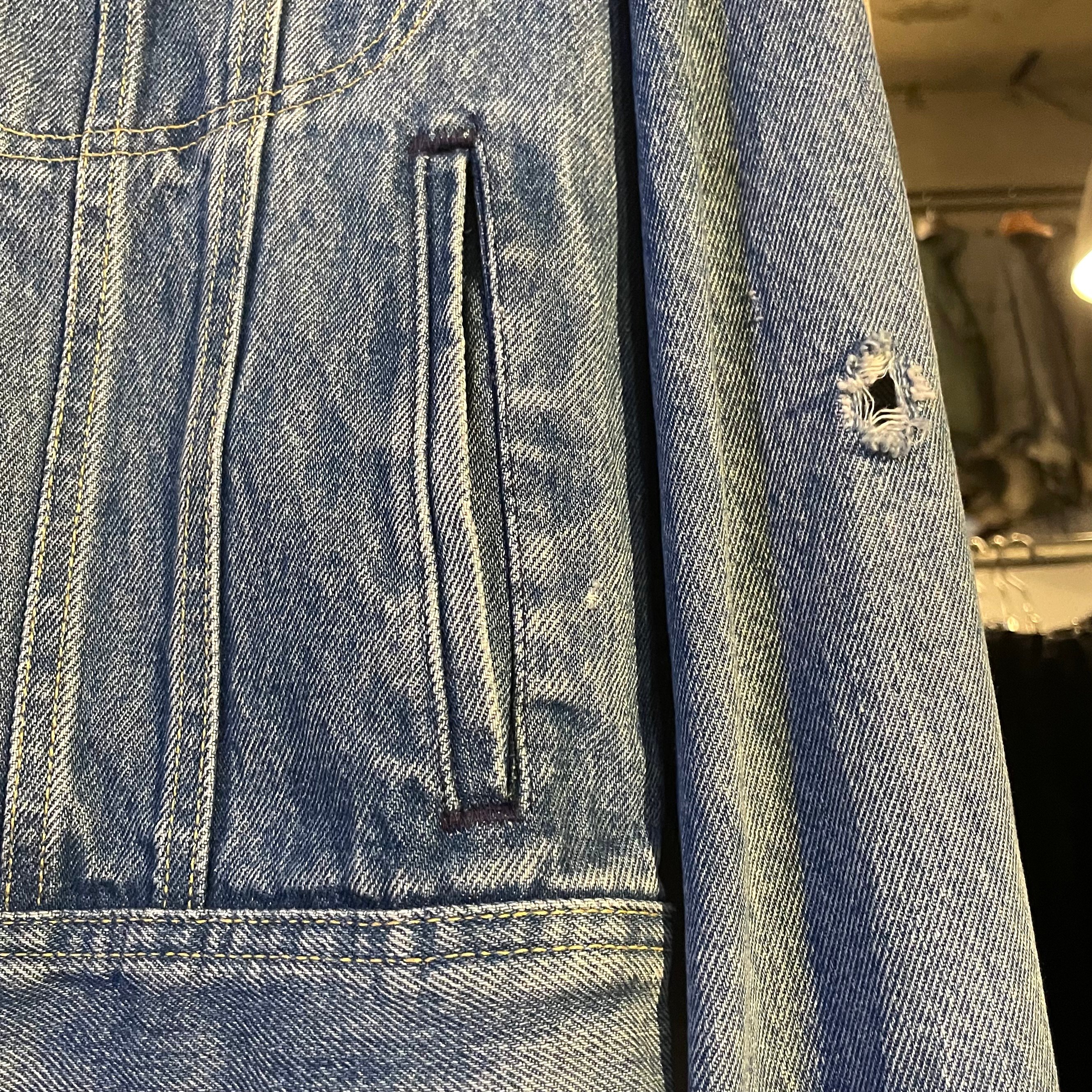 80s Lee 220-J デニムジャケット USA製 Size 42 4ポケ リー (S42
