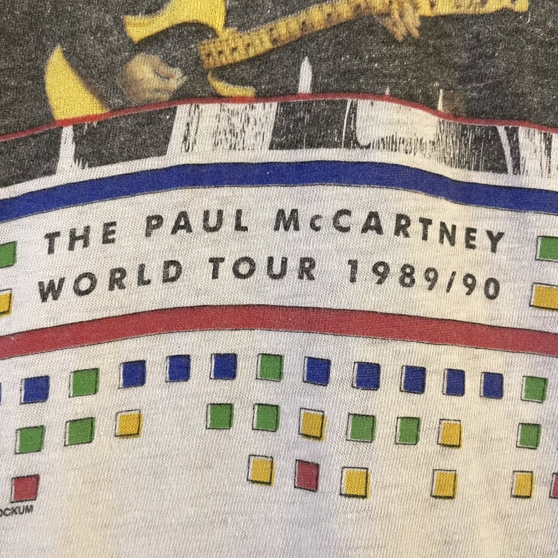 80s SCREEN STARS S/S WORLD TOUR Tシャツ PAUL McCAR