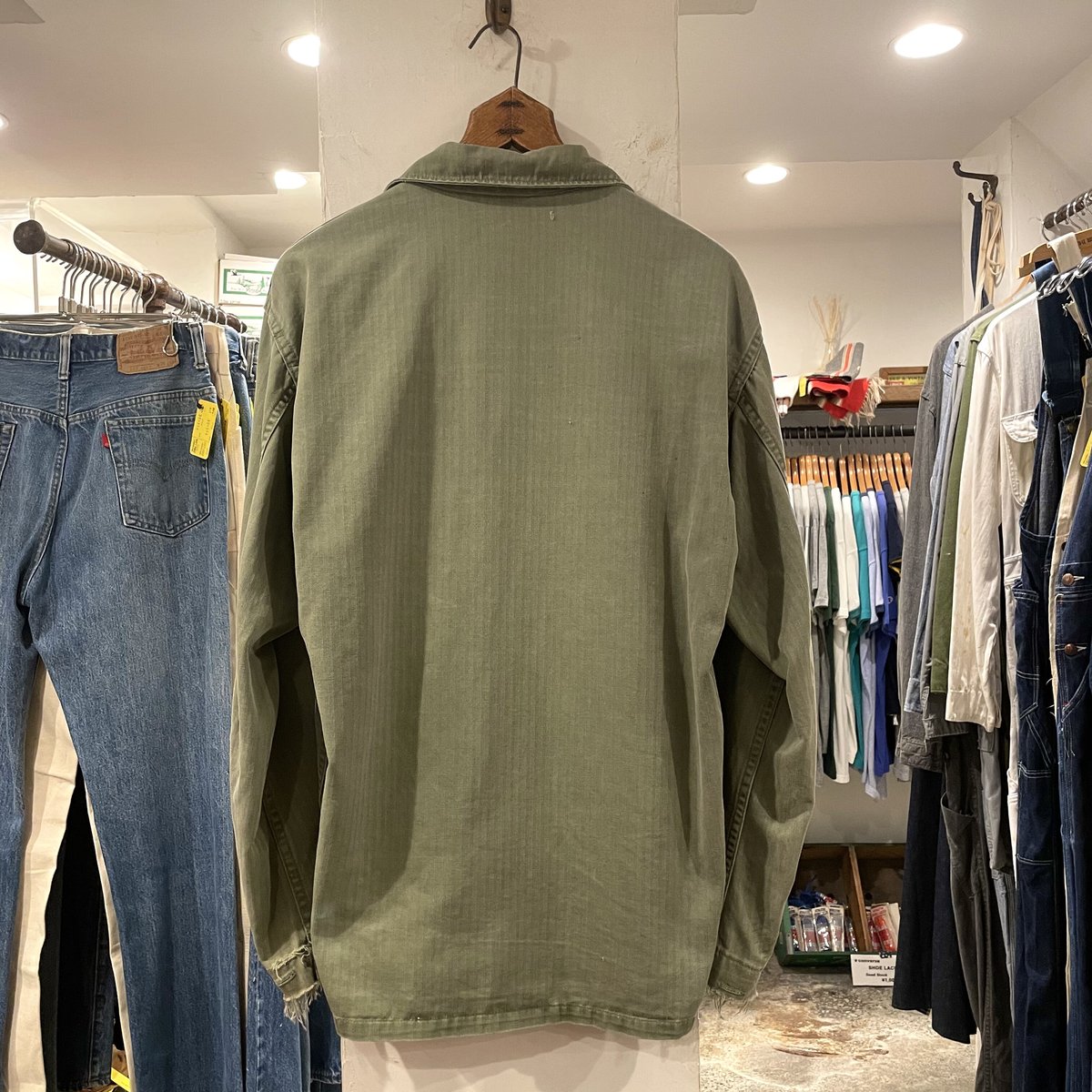 US ARMY M43 HBT JACKET 13スターボタン ヘリンボーンツイル 40s ミ