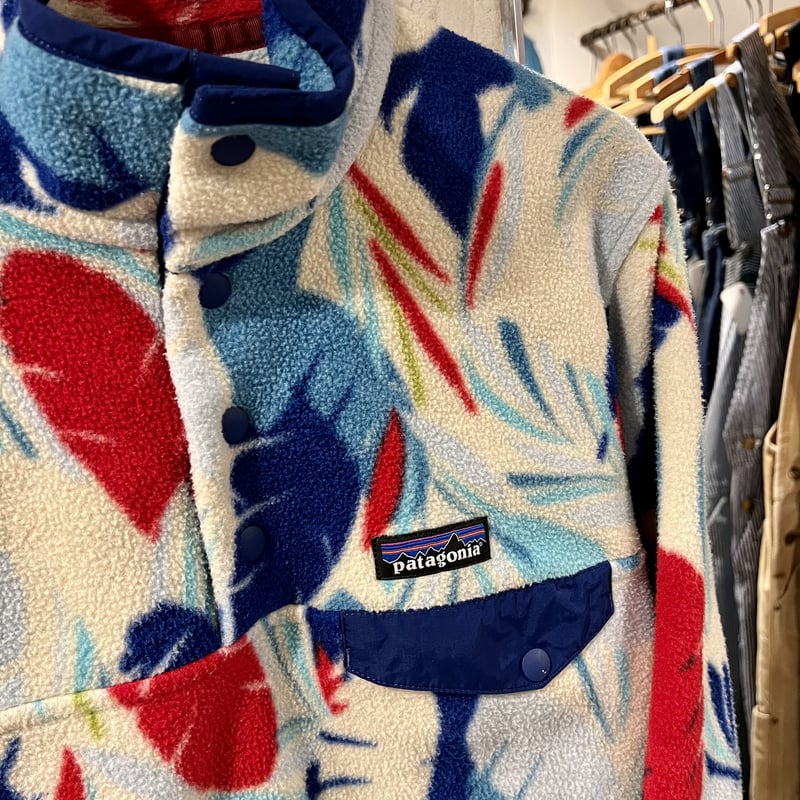 Patagonia シンチラスナップT パタゴニア 総柄 フリース Patagonia シンチラスナップT パタゴニア 総柄 フリース