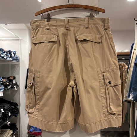 Polo by Ralph Lauren　カーゴショーツ　W36　ラルフローレン　ハーフパンツ　ベージュ系　(S5656)