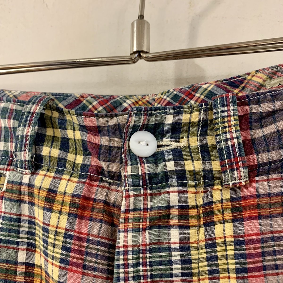 Polo by Ralph Lauren マドラスチェック柄 ショートパンツ POLO RALPH LAUREN ラルフローレン90〜 00年代 マドラスチェック