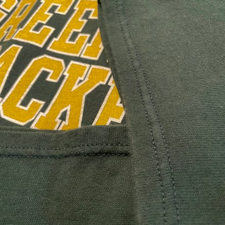 90s　Champion　S/S Tシャツ　GREEN BAY PACKERS　Size L　NFL Tシャツ　青タグ　(S4664)