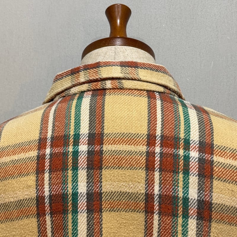 70s Sears KINGS ROAD L/S ネルシャツ Size L シアーズ キングス