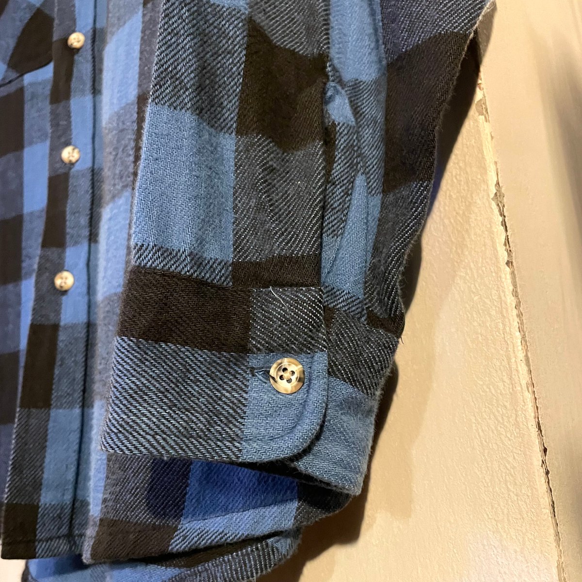 PRIVATE PROPERTY 好配色 ネルシャツ 80s 90s 90s PRIVATE PROPERTY L/S ネルシャツ USA製 Size L コットン