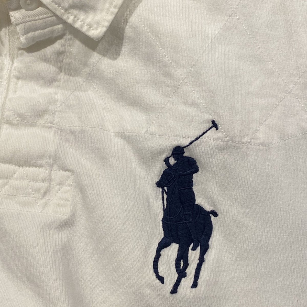 Ralph Lauren ラグビーシャツ 白 ラルフローレン | DUFF