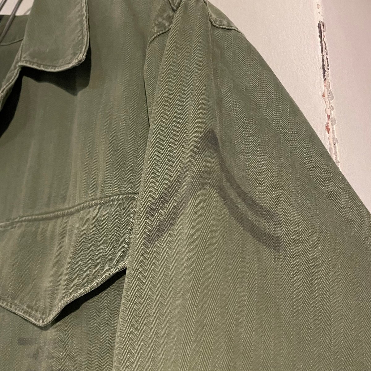 ジャケット・アウター 50s USMC P-53 50s Vintage USMC P53 HBT Jacket - Medium – Omega Militaria