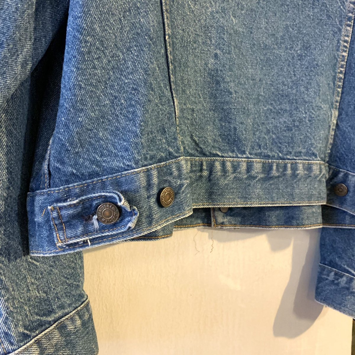 80s USA製 Levi's 70505-0213 デニムジャケット 丈短 - メルカリ