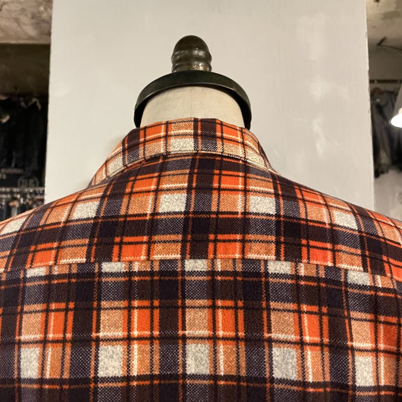 50s Mc call Vintage Print Nel Shirt プリントネルシャツ コ