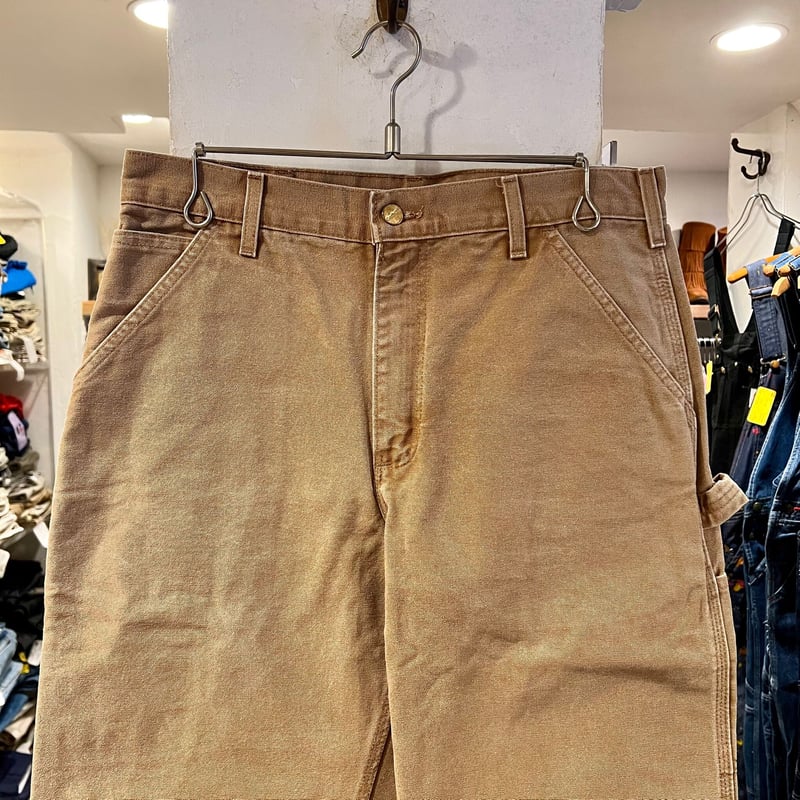 Carhartt ダック地 ペインターパンツ ブラウン ダックパンツ