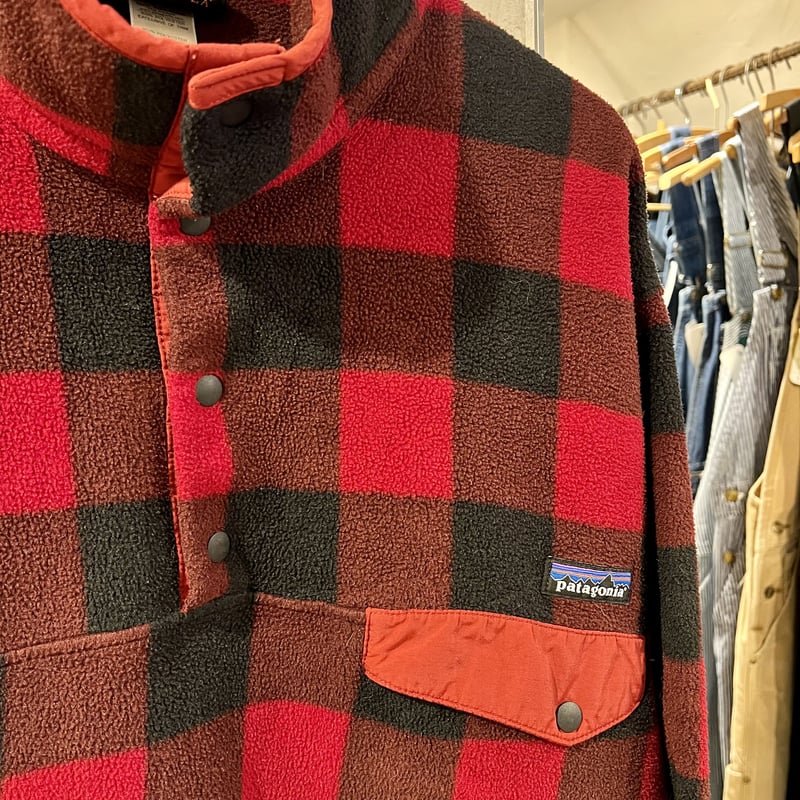 Patagonia シンチラスナップT パタゴニア 総柄 チェック柄 Patagonia シンチラスナップT パタゴニア 総柄 チェック柄