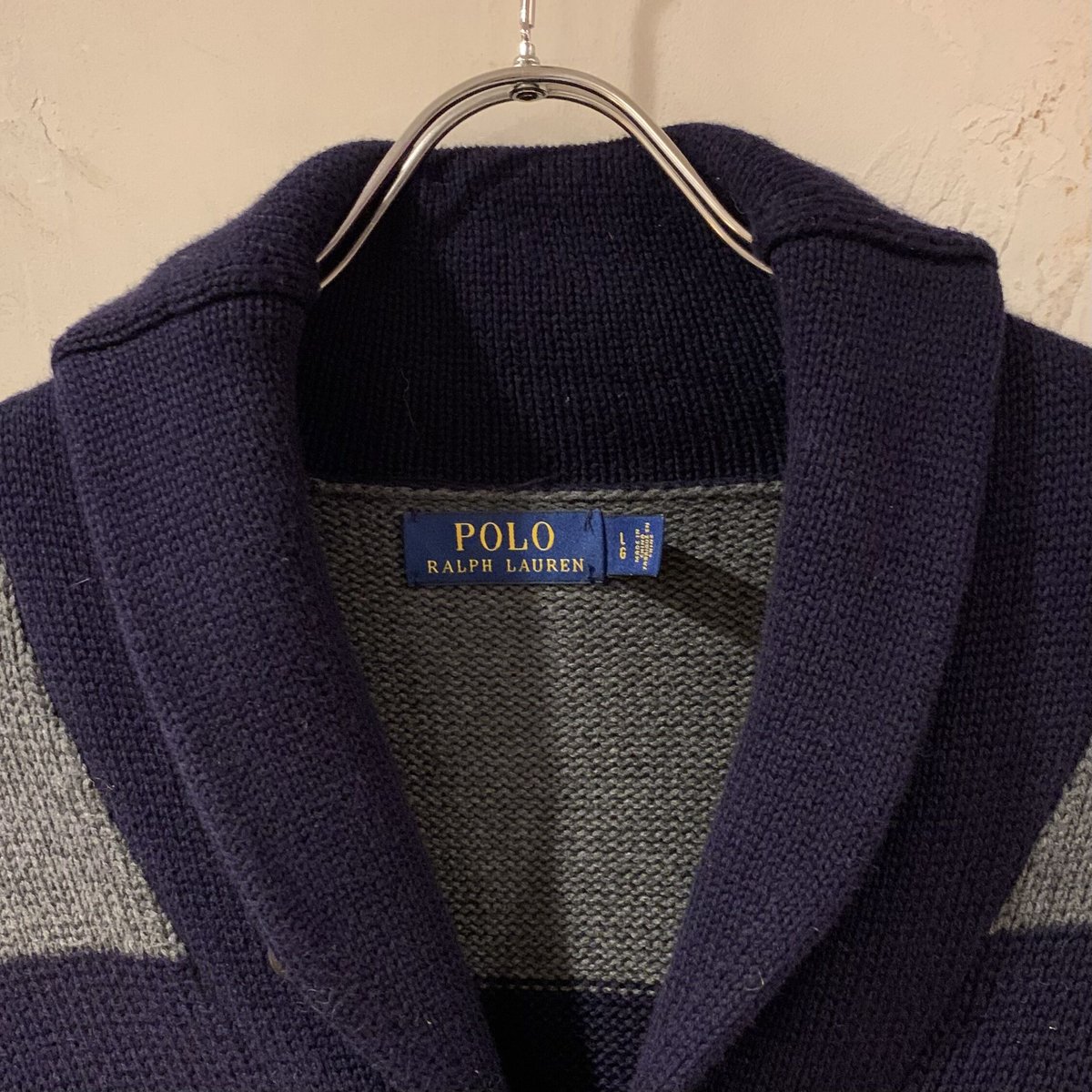 POLO Ralph Lauren ショールカラーニットカーディガン ラルフローレン
