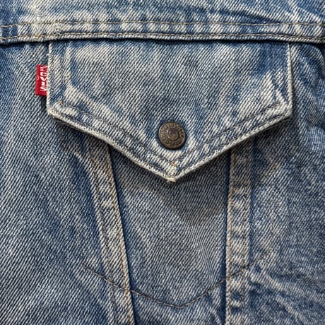 80s　Levi’s　デニム ボアジャケット　USA製　Size 42 　リーバイス　(S5305)