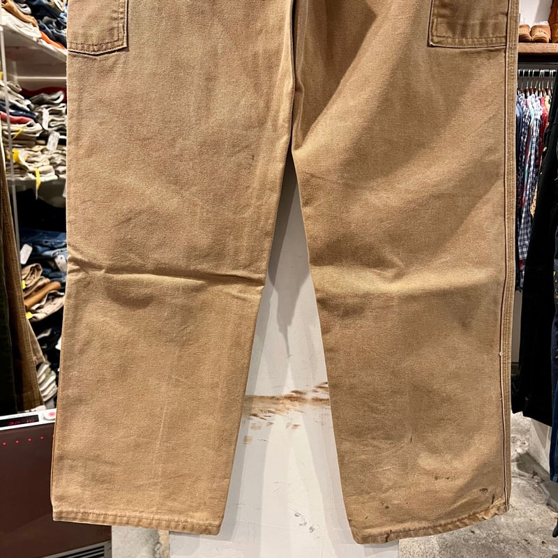 Carhartt ダック地 ペインターパンツ ブラウン ダックパンツ 