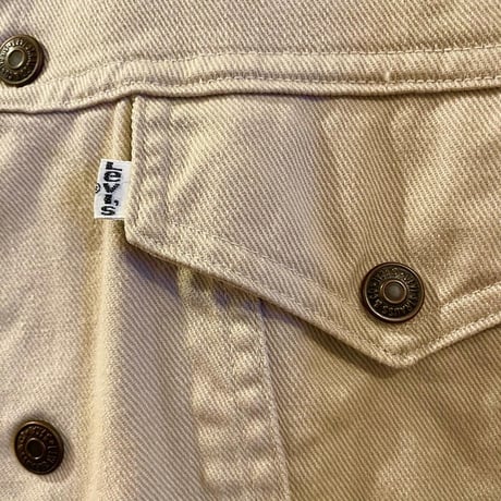 Levis 70505-1022　70s　コットンツイルジャケット　USA製　リーバイス　(S0384)