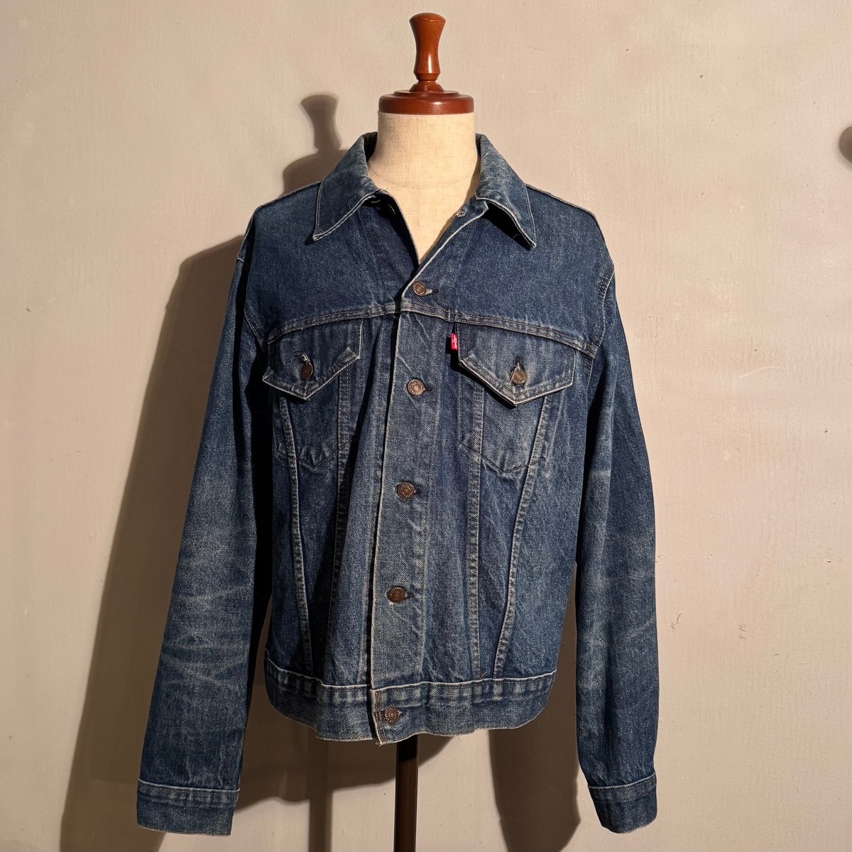 Levi's 70505 ケアタグ USA製 SIZE44 70s Levi's 70505 デニムジャケット USA製 ケアタグ Size 46 2