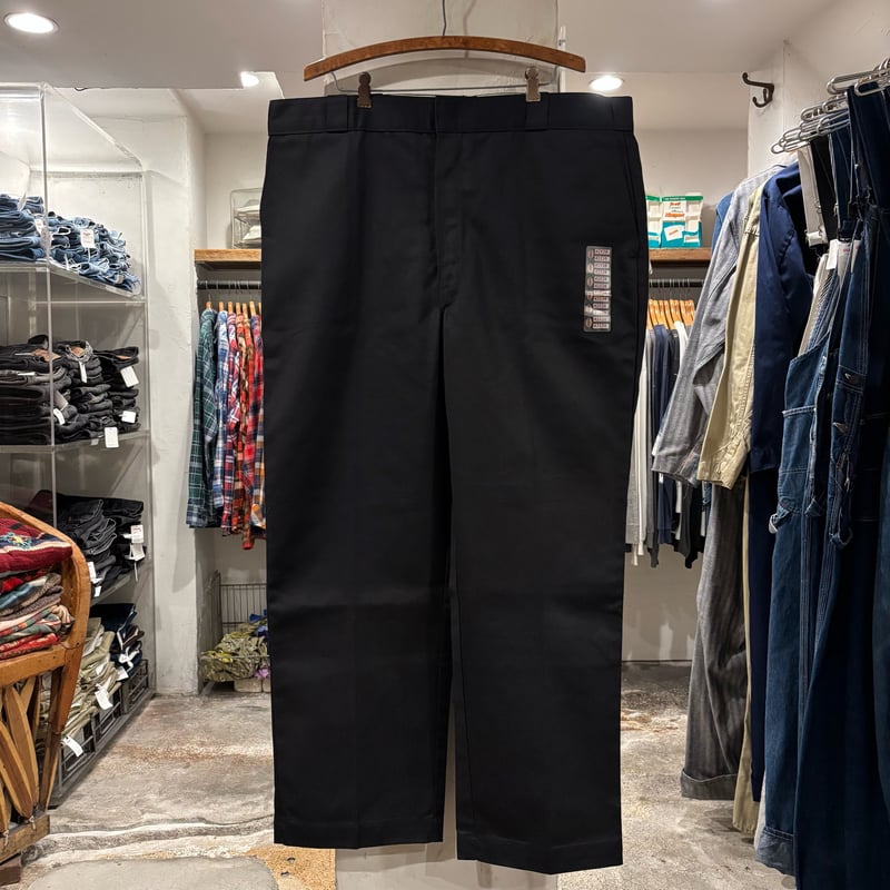 90's Dickies 874 USA製　ブラック USA製 90s Dickies 874 Work Pants 黒 W34×L28 ディッキーズ