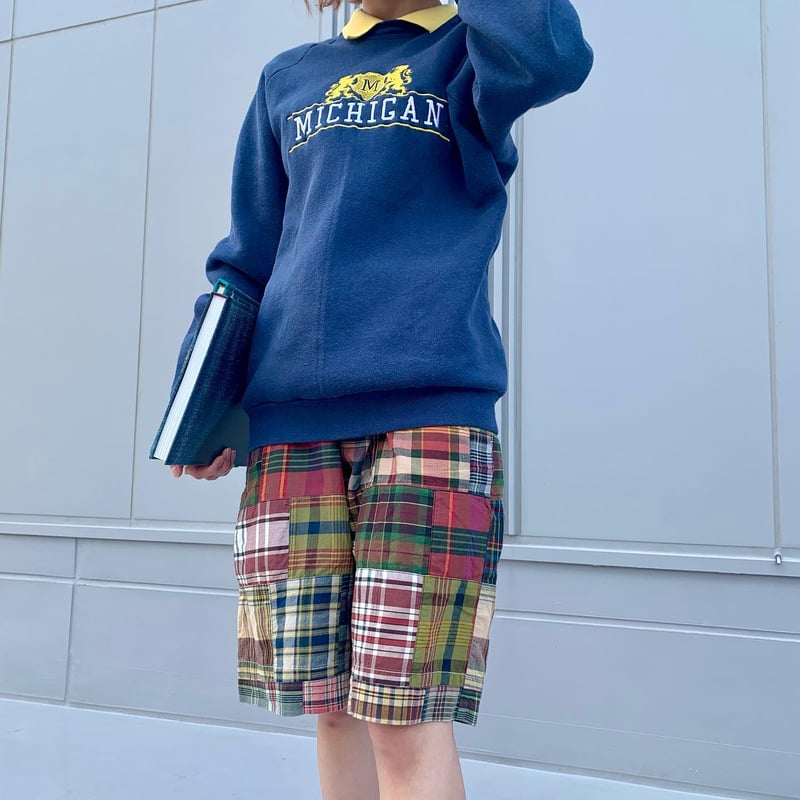 POLO by Ralph Lauren パッチワーク ハーフパンツ DEAD STOCK 短