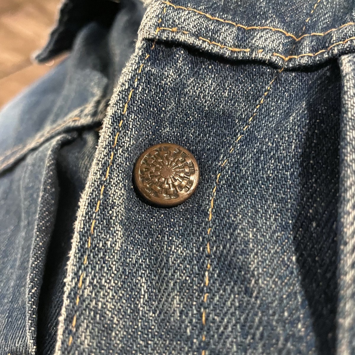 60s Burlington Vintage Denim Jacket 2nd Type デニ