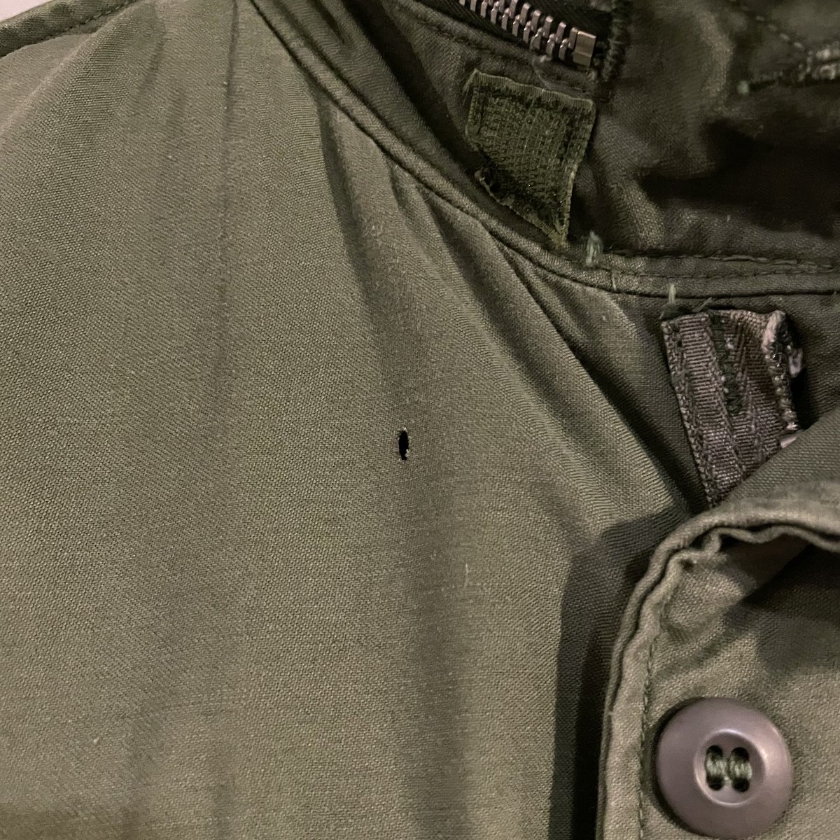 70s US ARMY M-65 Field Jacket 2ndタイプ アルミジップ フィー