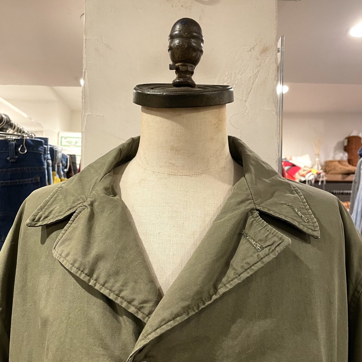 40s US NAVY N-4 DECK JACKET デッキジャケット U.S.N コの字留
