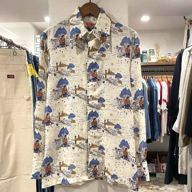 Panatela Tops by Levi's ネイティブ柄シャツ インディアンプリント