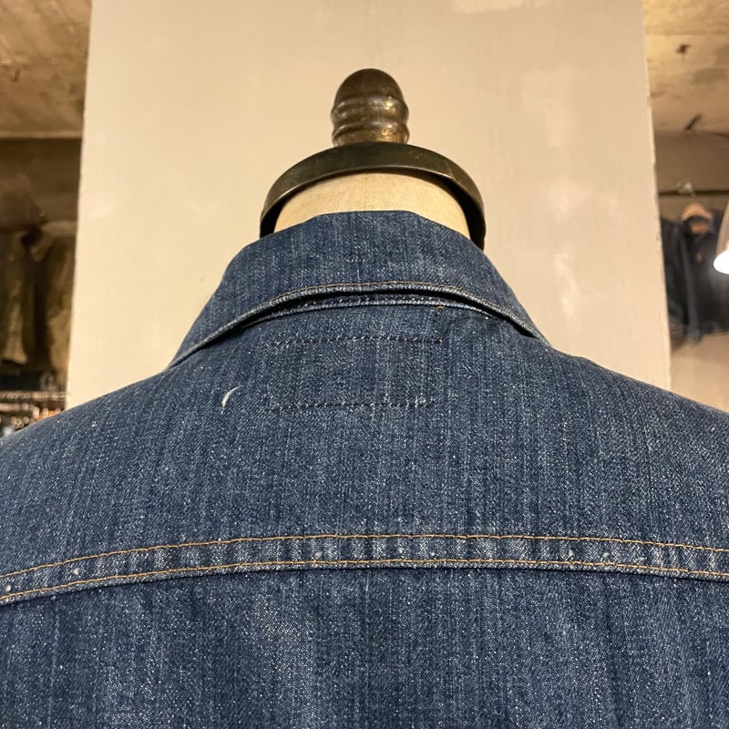 70s Levi's 71205-0217 デニムジャケット インディゴ染 濃紺 70s Levi's 71205-0217 デニムジャケット インディゴ染 濃紺