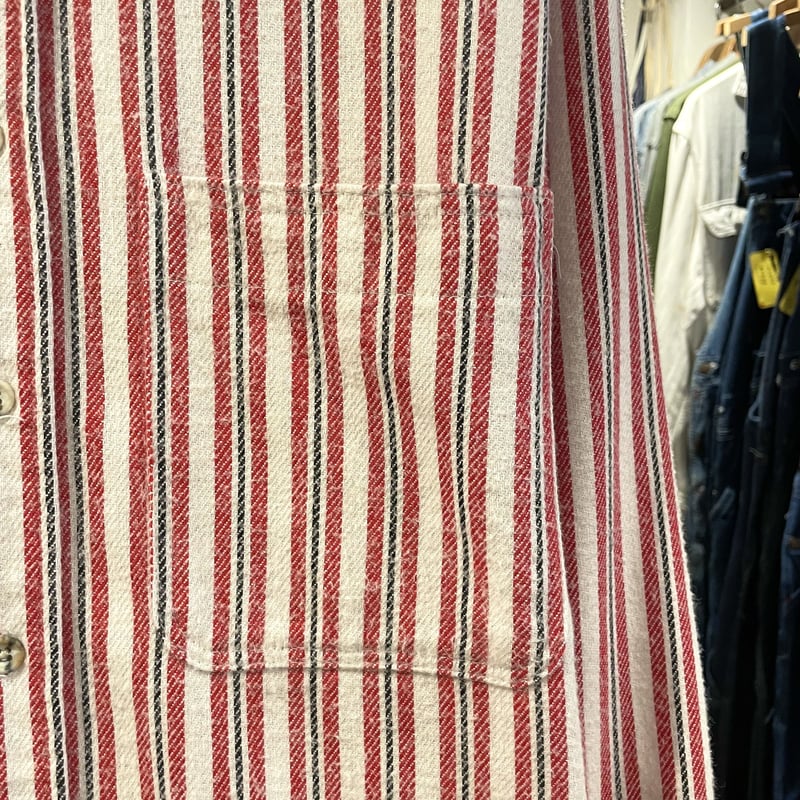 80s BIG MAC ST JOHN'S BAY フランネルシャツ ダブルネーム USA製