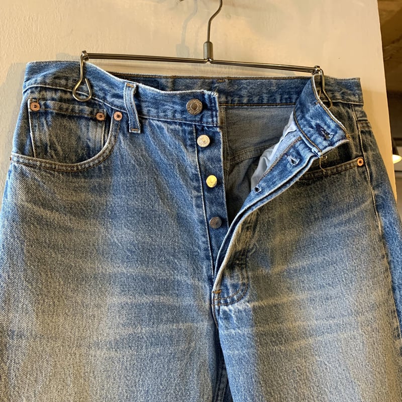 80s usa製 levi's 501 デニムパンツ 80s USA製 Levi'sリーバイス 501 デニムパンツ w34 L32☆84