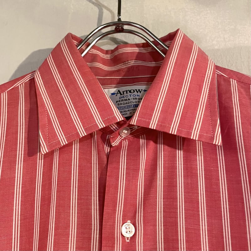 60s ARROW Vintage L/S Stripe Shirt ロングスリーブ ストライ
