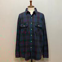 80s FIVE BROTHER ネルシャツ バッファローチェック USA製 80年代 (S1