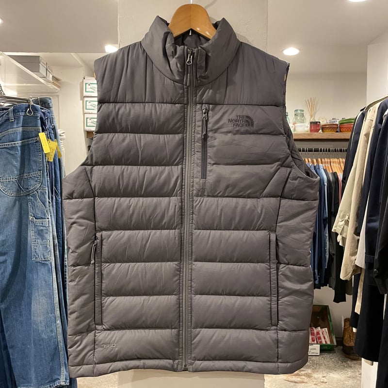 THE NORTH FACE ダウンベスト ５５０フィル グレー Ｍサイズ ノース