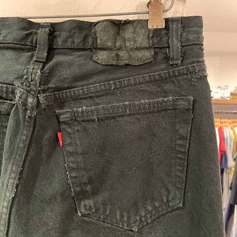 Levi's 501 90年代 リーバイス501 後染めグリーンデニム USA製 Levi's 501 90年代 リーバイス501 後染めグリーンデニム USA製