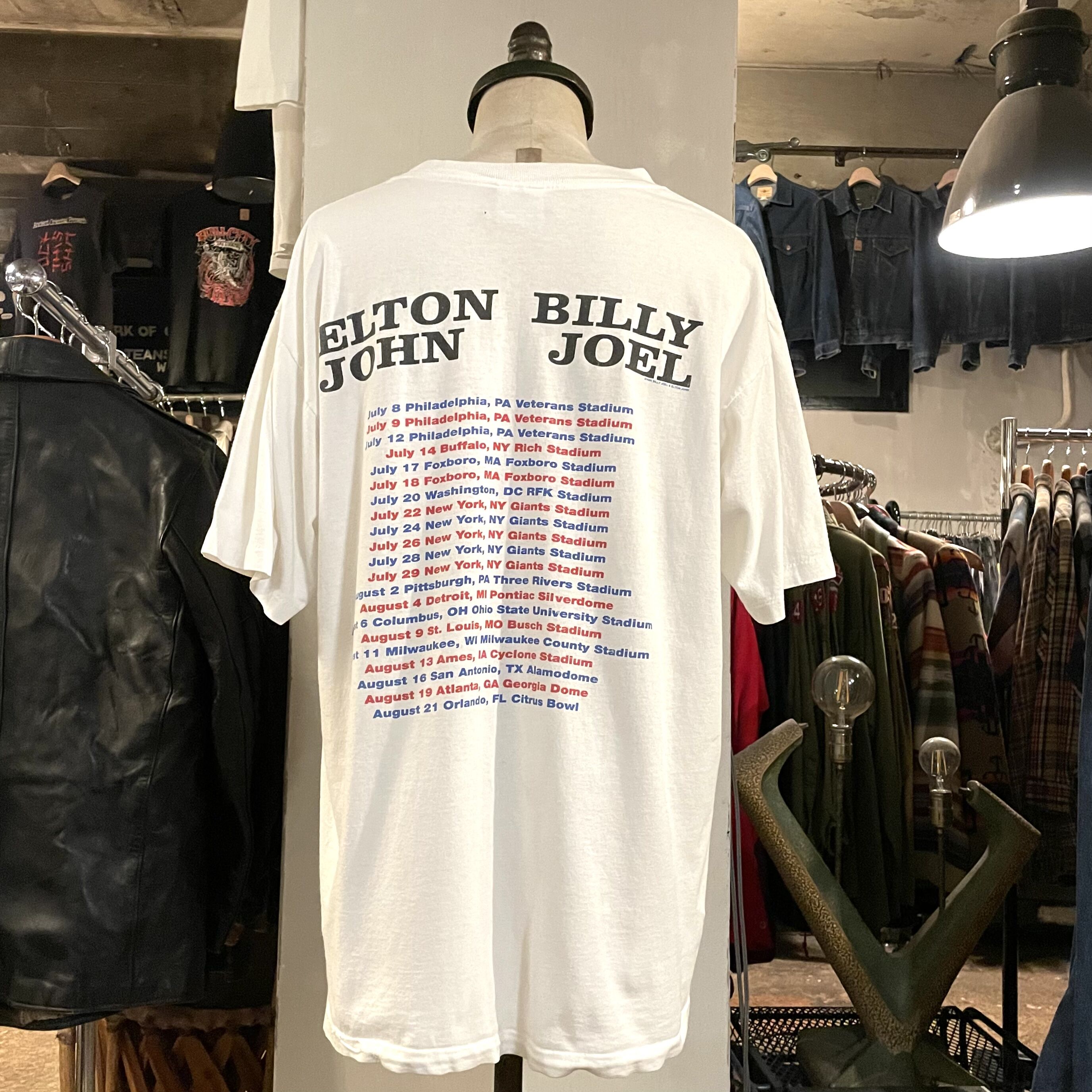 【90's】ビリージョエル エルトンジョン バンドTシャツ ツアーTシャツ original