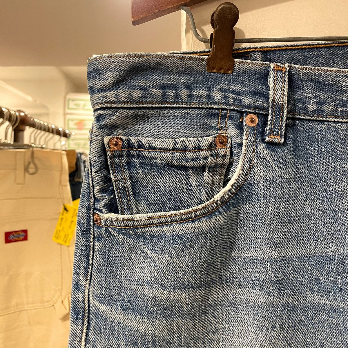 Levis(リーバイス) 90S 501 ボタン裏647 ボタンフライデニム