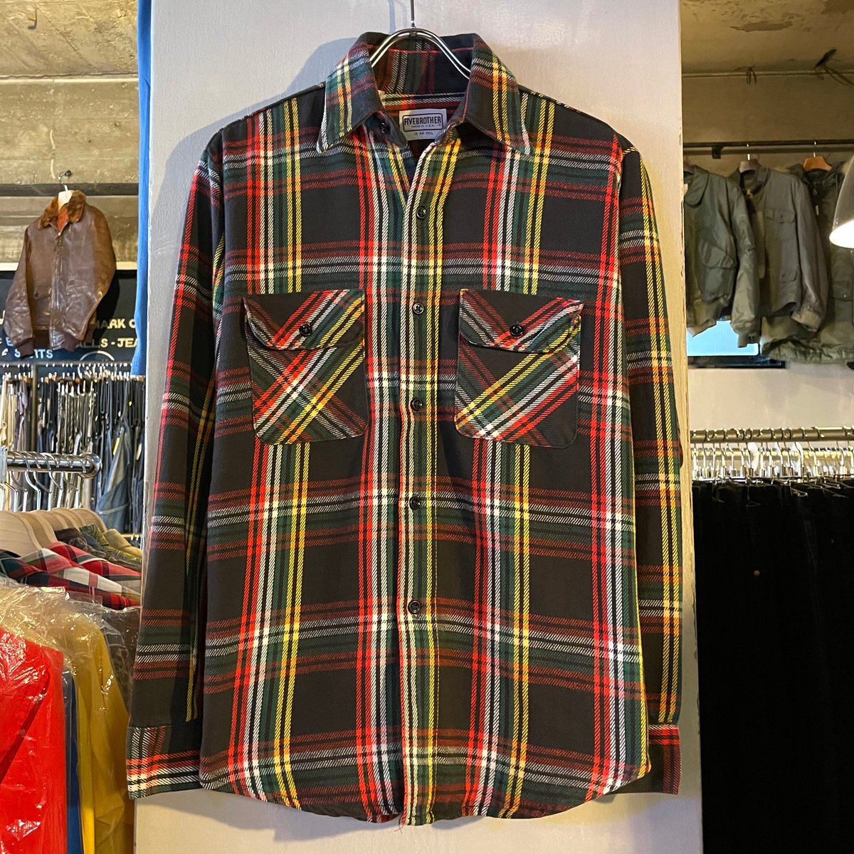 【美品】Five Brothers USA製 70〜80S ネルシャツsizeM 美品】Five Brothers USA製 70〜80S ネルシャツsizeM - メルカリ