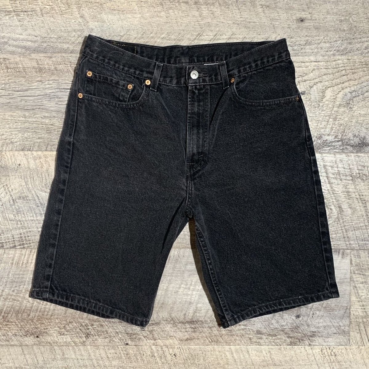 リーバイス505 ブラックデニム ハーフパンツ 00s | DUFF リーバイス505 ブラックデニム ハーフパンツ 00s | DUFF