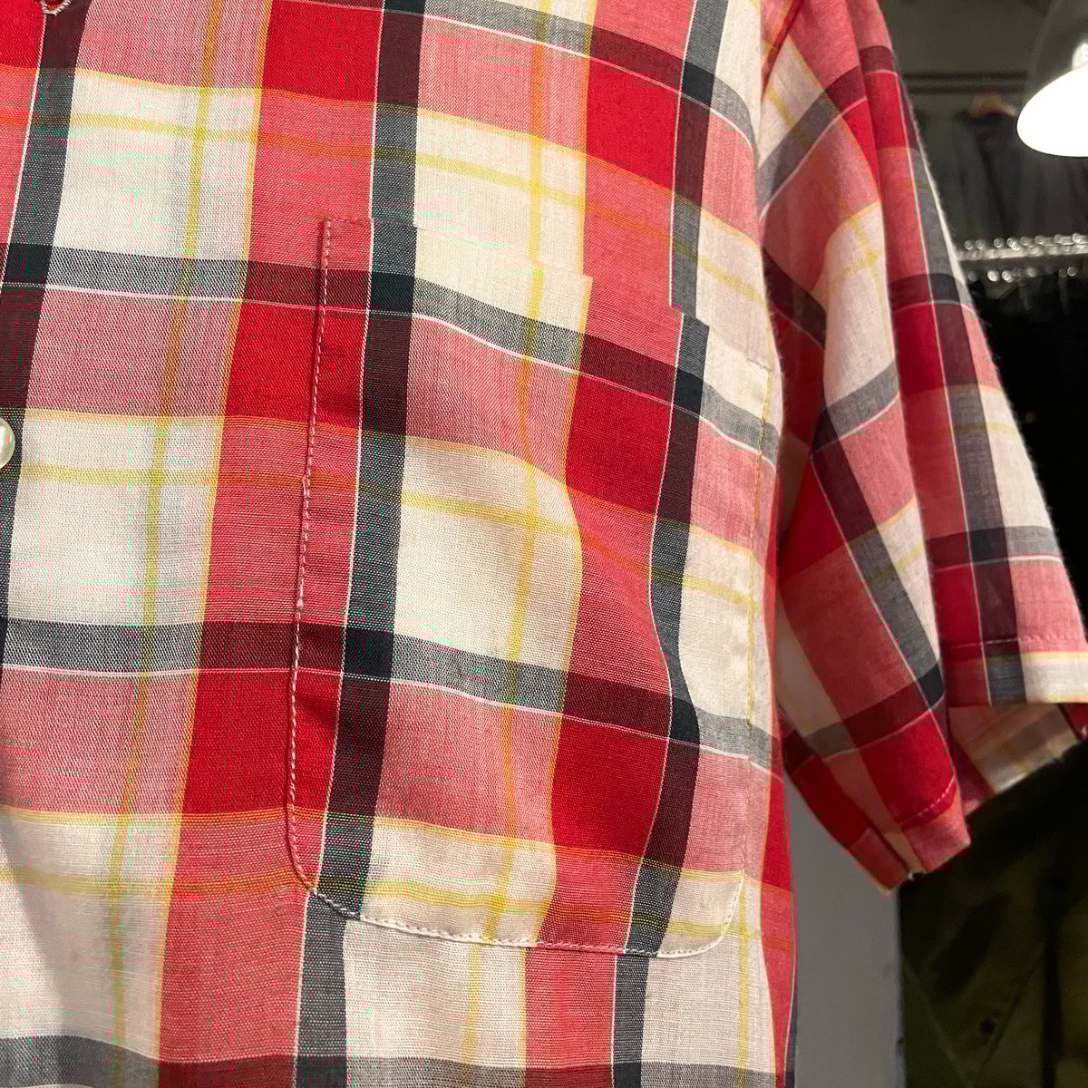 60s TOWNCRAFT Vintage S/S Shirt Size S ボックスシルエッ