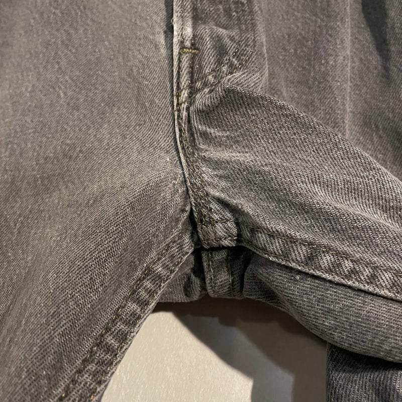 90s Levi's 501 先染め ブラックデニムパンツ 35×33 USA製 1994年