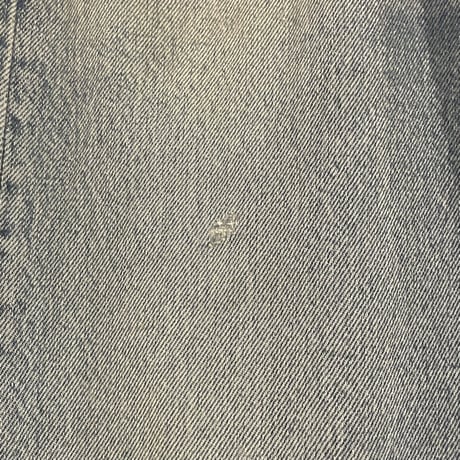 80s　Levi’s 501 0115　デニムパンツ　33×33　ナイロンフットボタン　USA製　1988年　(S3498)