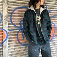 Pendleton 1960s オンブレチェック ウール ボードシャツ M 60s PENDLETONペンドルトン オンブレチェック ウール オープン