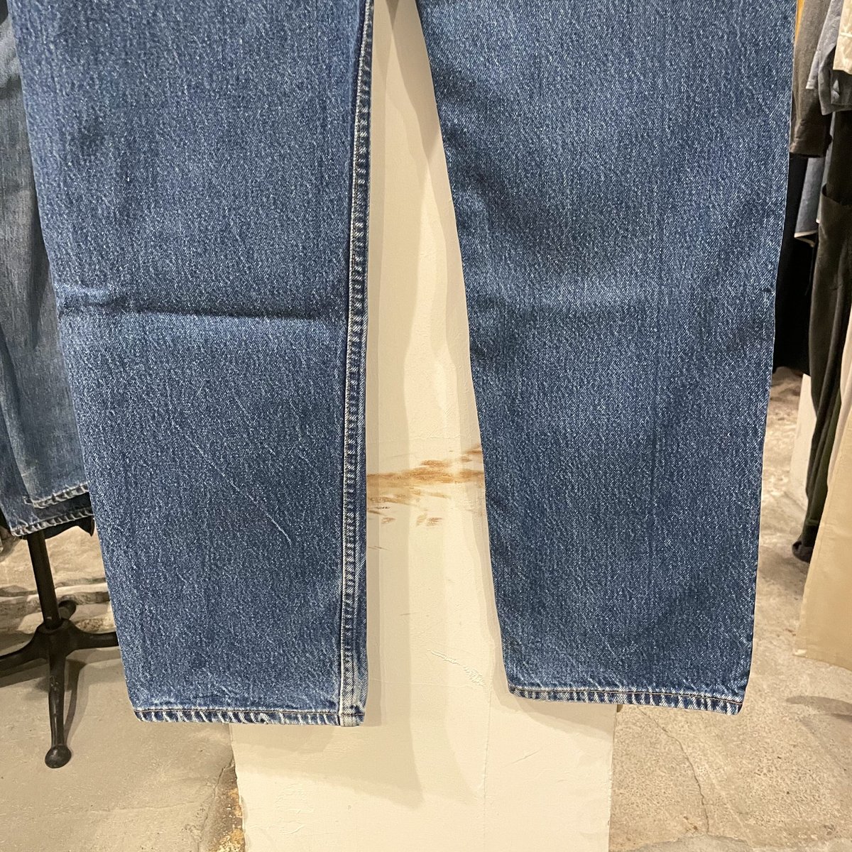 【希少】80s Levi's リーバイス501 80後期 ナイロンフット 80s Levi's 501 リーバイス デニムパンツ ナイロンフットボタン