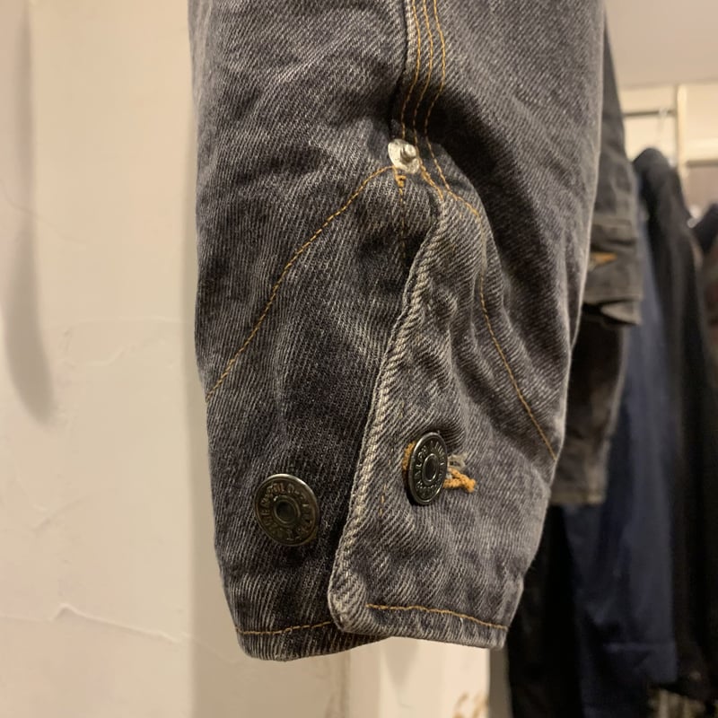 80s POLO RALPH LAUREN ブラックデニムジャケット ラルフ 80s POLO RALPH LAUREN ブラックデニムジャケット ラルフ
