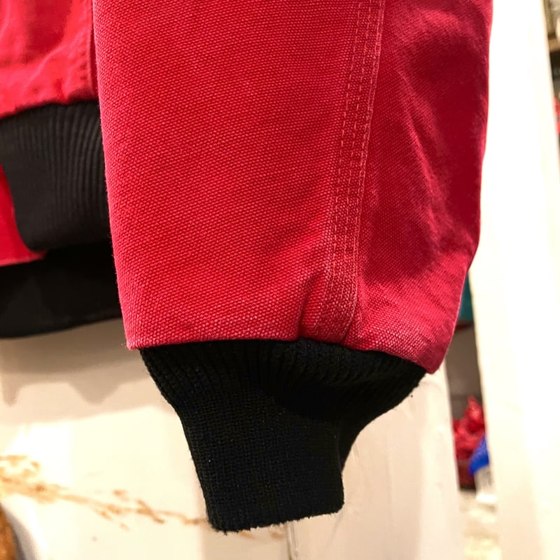 carhartt 90s USA製 アクティブジャケット 2XLサイズ 赤 ダック地