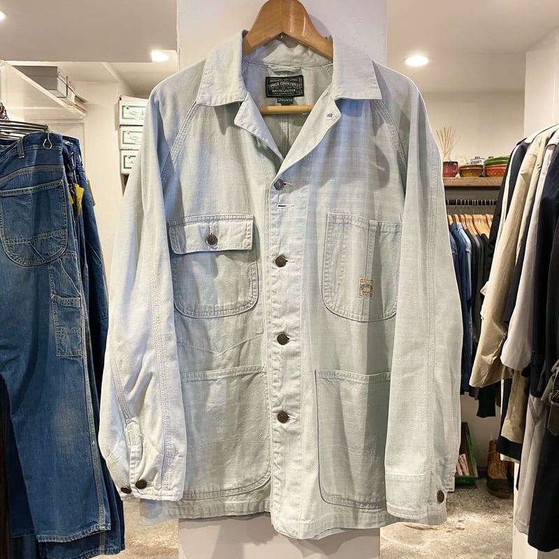 POLO COUNTRY 90s カバーオール ポロカン ラルフローレン (S0447 POLO COUNTRY 90s カバーオール ポロカン ラルフローレン (S0447