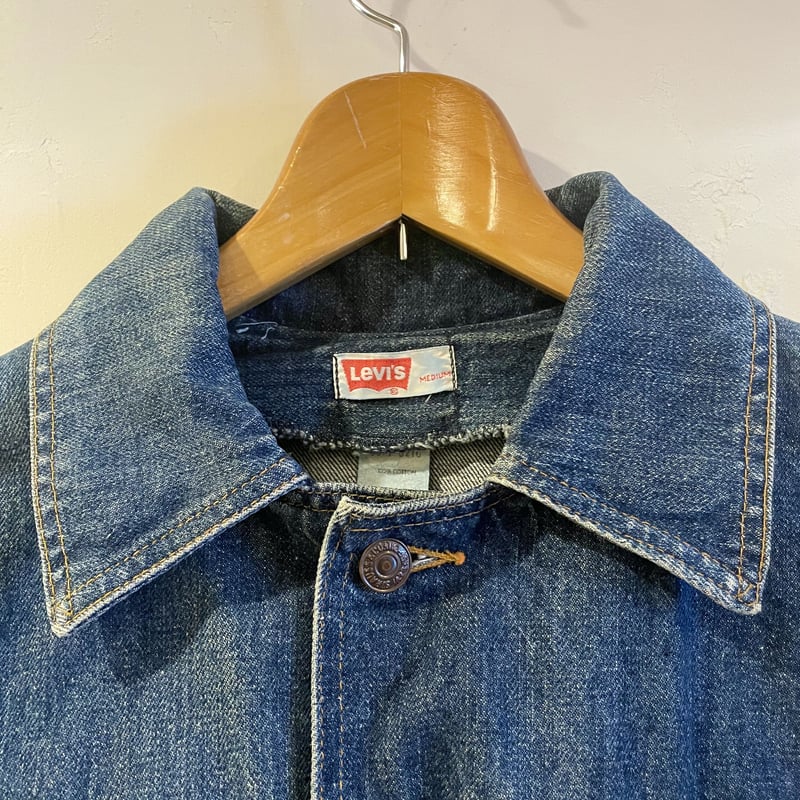 Levis 70671-0216 70s USA製 デニムブッシュジャケット オレンジ Levis 70671-0216 70s USA製 デニムブッシュジャケット オレンジ