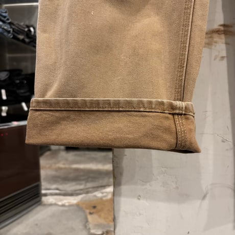 carhartt　ダック地　ペインターパンツ　カーハート　ブラウン　雰囲気系　32×31　(S5443)