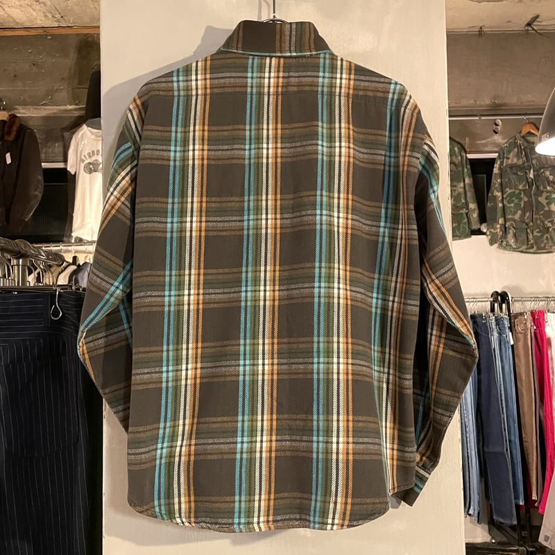 80s FIVE BROTHER ネルシャツ ファイブブラザー USA製 コットンシャツ