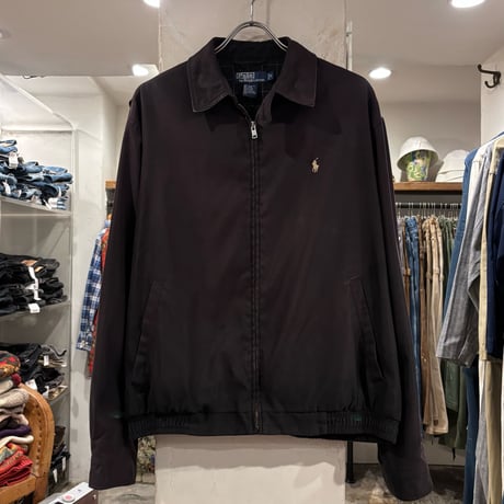 Polo by Ralph Lauren　Swing Top　Size M　ラルフローレン　スウィングトップ　フェード　ブラック　(S5241)